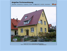Tablet Screenshot of angelas-fewo.de